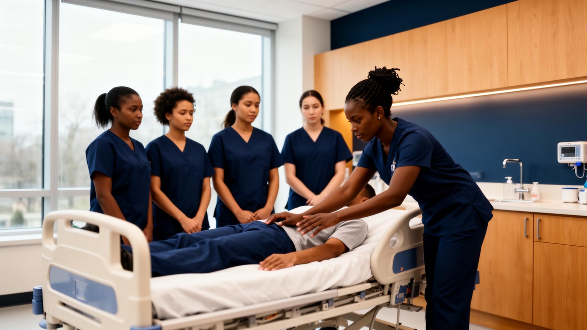 Professional healthcare training at Riverport